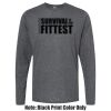 Unisex Poly-Rich Long Sleeve Tee Thumbnail