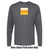 Unisex Poly-Rich Long Sleeve Tee Thumbnail