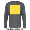 Unisex Poly-Rich Long Sleeve Tee Thumbnail