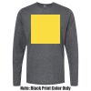Unisex Poly-Rich Long Sleeve Tee Thumbnail