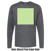 Unisex Poly-Rich Long Sleeve Tee Thumbnail
