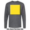 Unisex Poly-Rich Long Sleeve Tee Thumbnail