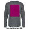 Unisex Poly-Rich Long Sleeve Tee Thumbnail