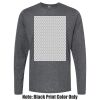 Unisex Poly-Rich Long Sleeve Tee Thumbnail