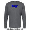 Unisex Poly-Rich Long Sleeve Tee Thumbnail