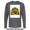 Unisex Poly-Rich Long Sleeve Tee Thumbnail