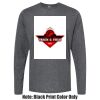 Unisex Poly-Rich Long Sleeve Tee Thumbnail