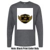 Unisex Poly-Rich Long Sleeve Tee Thumbnail
