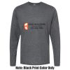 Unisex Poly-Rich Long Sleeve Tee Thumbnail