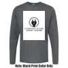 Unisex Poly-Rich Long Sleeve Tee Thumbnail