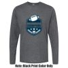 Unisex Poly-Rich Long Sleeve Tee Thumbnail