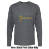 Unisex Poly-Rich Long Sleeve Tee Thumbnail