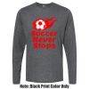 Unisex Poly-Rich Long Sleeve Tee Thumbnail