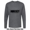 Unisex Poly-Rich Long Sleeve Tee Thumbnail