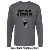 Unisex Poly-Rich Long Sleeve Tee Thumbnail