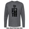 Unisex Poly-Rich Long Sleeve Tee Thumbnail