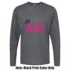 Unisex Poly-Rich Long Sleeve Tee Thumbnail