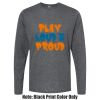 Unisex Poly-Rich Long Sleeve Tee Thumbnail