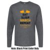 Unisex Poly-Rich Long Sleeve Tee Thumbnail