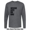 Unisex Poly-Rich Long Sleeve Tee Thumbnail