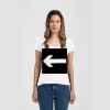 Ladies Slim Fit V Neck Poly-Rich Tee Thumbnail