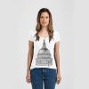 Ladies Slim Fit V Neck Poly-Rich Tee Thumbnail