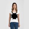 Ladies Slim Fit V Neck Poly-Rich Tee Thumbnail