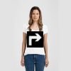 Ladies Slim Fit V Neck Poly-Rich Tee Thumbnail