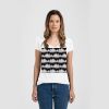 Ladies Slim Fit V Neck Poly-Rich Tee Thumbnail