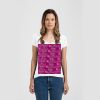 Ladies Slim Fit V Neck Poly-Rich Tee Thumbnail