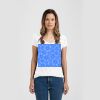 Ladies Slim Fit V Neck Poly-Rich Tee Thumbnail