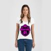Ladies Slim Fit V Neck Poly-Rich Tee Thumbnail
