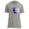 Unisex V Neck Poly-Rich Tee Thumbnail