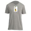 Unisex V Neck Poly-Rich Tee Thumbnail