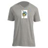 Unisex V Neck Poly-Rich Tee Thumbnail