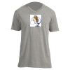Unisex V Neck Poly-Rich Tee Thumbnail