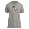 Unisex V Neck Poly-Rich Tee Thumbnail