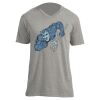 Unisex V Neck Poly-Rich Tee Thumbnail