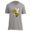 Unisex V Neck Poly-Rich Tee Thumbnail