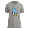 Unisex V Neck Poly-Rich Tee Thumbnail