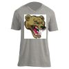 Unisex V Neck Poly-Rich Tee Thumbnail