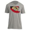 Unisex V Neck Poly-Rich Tee Thumbnail