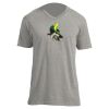 Unisex V Neck Poly-Rich Tee Thumbnail