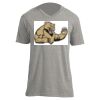 Unisex V Neck Poly-Rich Tee Thumbnail