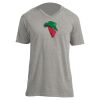 Unisex V Neck Poly-Rich Tee Thumbnail