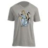 Unisex V Neck Poly-Rich Tee Thumbnail