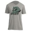 Unisex V Neck Poly-Rich Tee Thumbnail