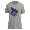 Unisex V Neck Poly-Rich Tee Thumbnail