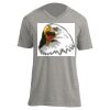 Unisex V Neck Poly-Rich Tee Thumbnail