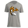 Unisex V Neck Poly-Rich Tee Thumbnail
